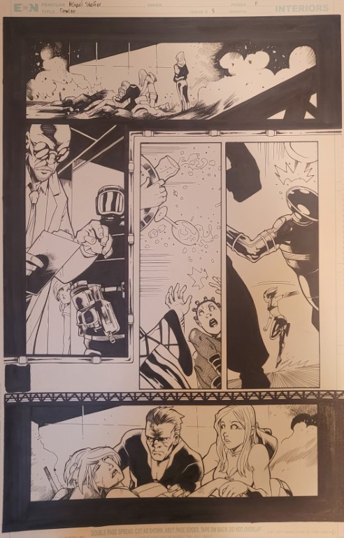 Domino 5 pg. 11 by A: Michael Shelfer Layouts: David Baldeon